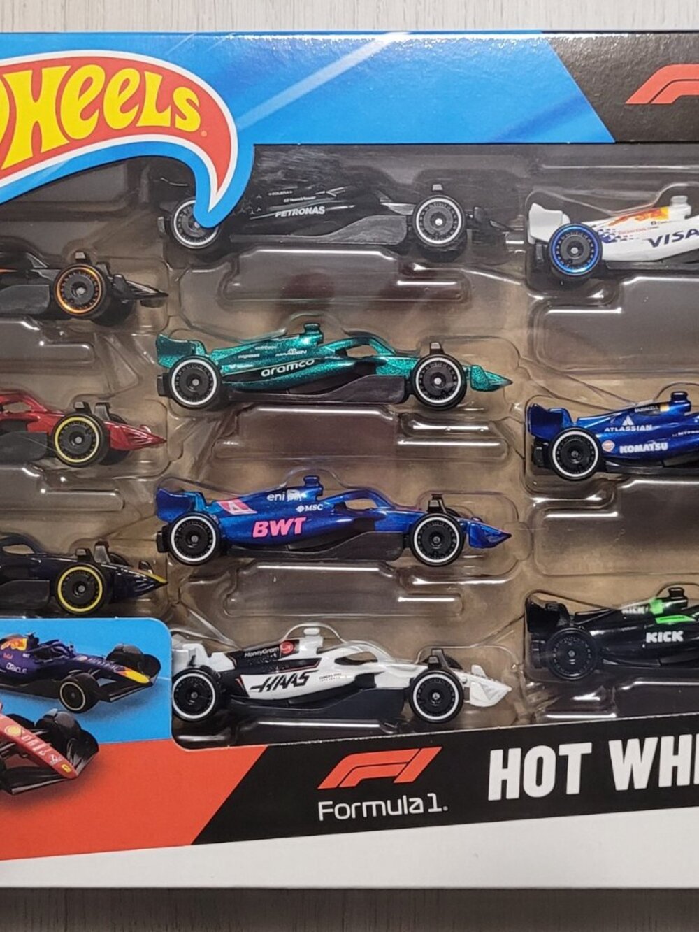 Hot Wheels 2026 - New Formula One Hot Wheels 10 - 10-pack set